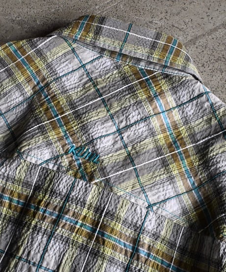 Used Kuhl S/S Plaid Shirt -1