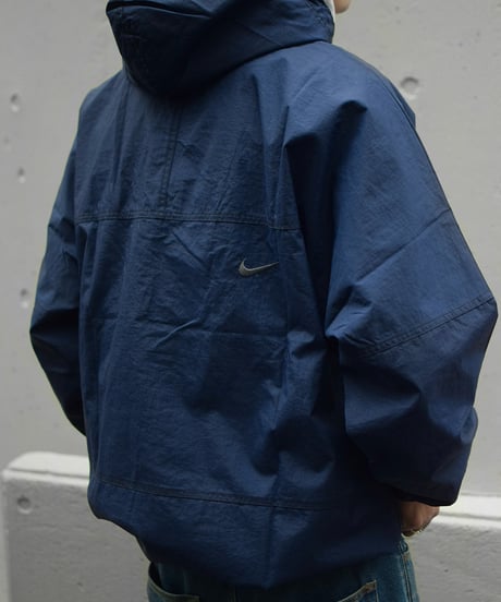 Deadstock Nike Nylon Anorak Jacket Navy