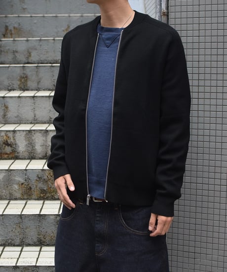 Calvin Klein Tech Knit Full Zip Blouson Black