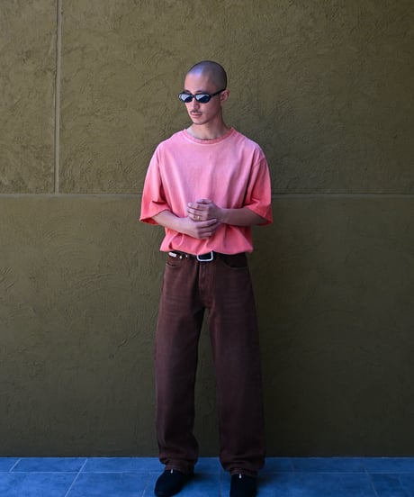 Calvin Klein Signature 90s Straight Denim Pants Brown
