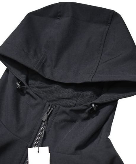 Calvin Klein Hooded Soft Shell Jacket Black