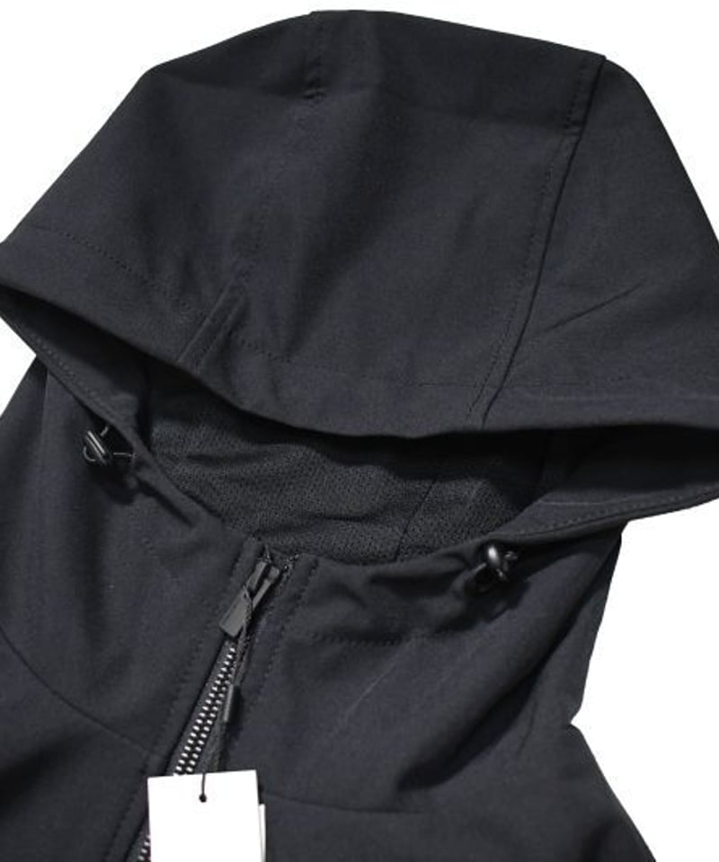 Calvin Klein Hooded Soft Shell Jacket Black | C