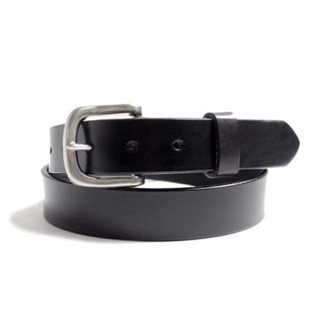 Tory Leather Plain Strap Belt 2145 Black