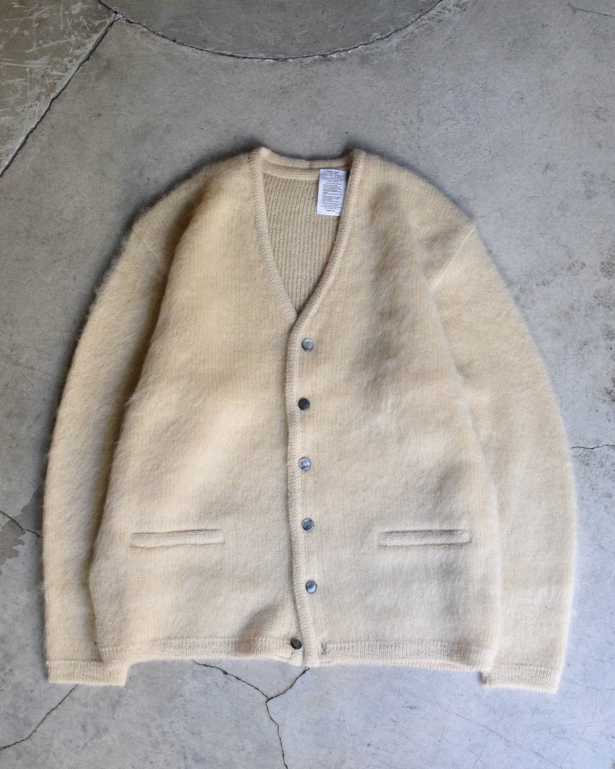 A.R.P® Shaggy Man™ Mohair Cardigan A.R.P. Shaggy Man™️ Mohair Cardigan W/Pocket Na
