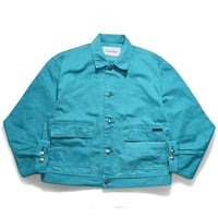 Calvin Klein Trucker Jacket Turquoise