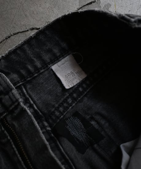 90's Used Levi's 505 Denim Pants Black Made in USA -6
