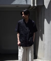 Cubavera Short Sleeve Guayabera Shirt Black