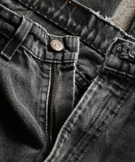 90's Used Levi's 505 Denim Pants Black Made in USA -2