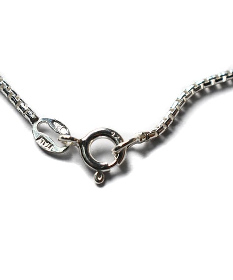 Italian Silver Necklace Venetian