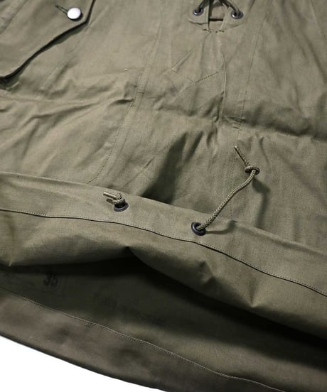60s Deadstock US Navy Wet Weather Rain Parka
