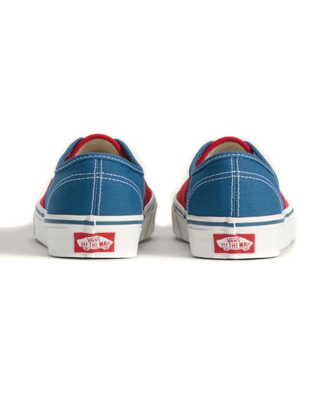 VANS Authentic Primary Racing Red Suede/Blue
