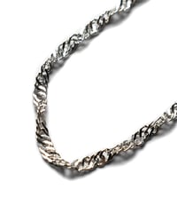 Italian Silver Necklace Twist