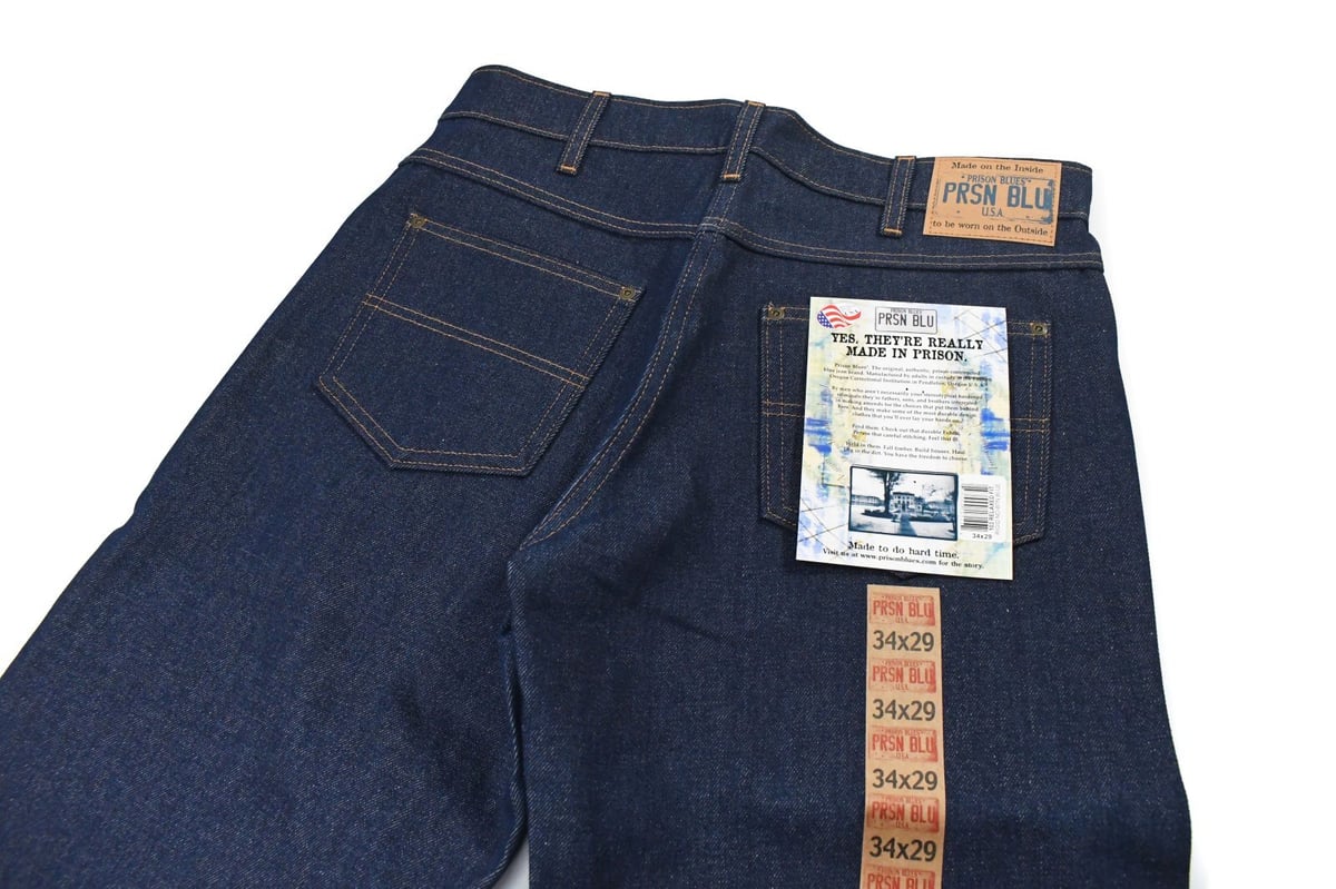 PrisonBlues Relaxed Jeans Rigid プリズンブルース Prison Blues Relaxed Fit Jeans Rigid | COUNTER