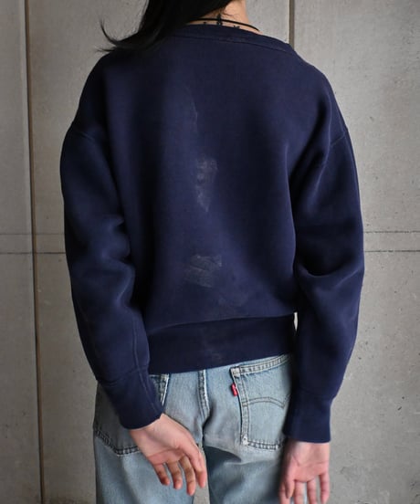 50s Russell Athletic College Crew Neck Sweat Shirt -18