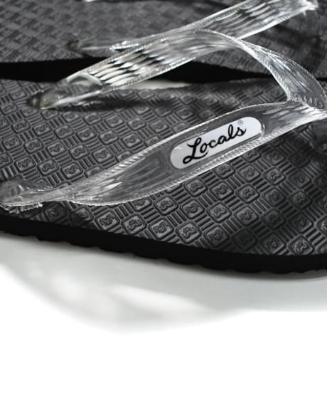 Locals Stripe Slippa Clear