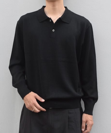 damagedone Products High Gauge 2-Button Knit Polo