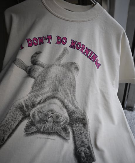 I don't do morning T-Shirt Made in USA -5