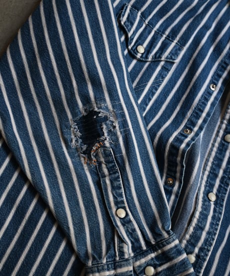 Customized Wrangler Denim Western Shirt - 4
