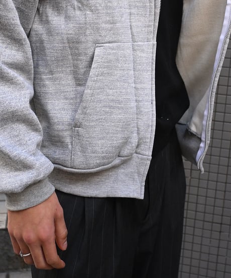 Deadstock Smitty's Rumania Thermal Lining Zip Parka Gray