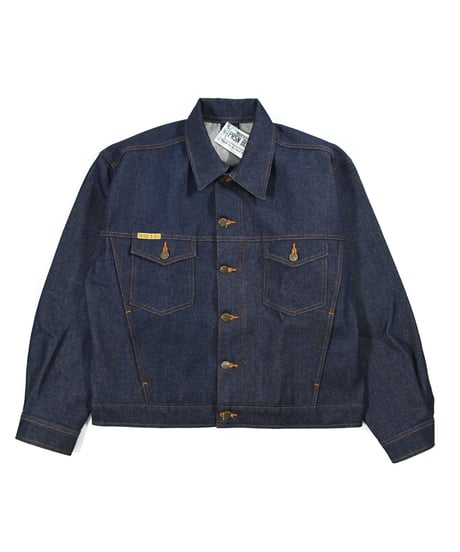 Prison Blues Denim Western Jacket Rigid Blue