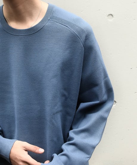 Calvin Klein Tech Knit Crew Neck Sweater Blue