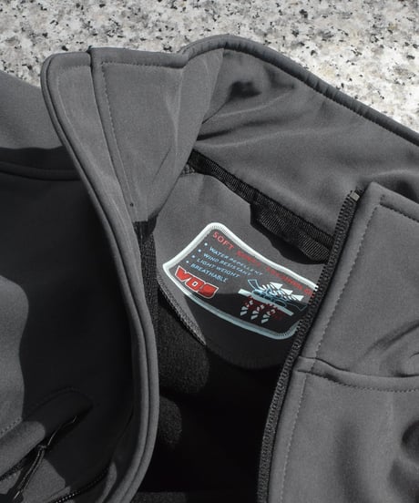 VOS Sports Soft Shell Jacket Grey