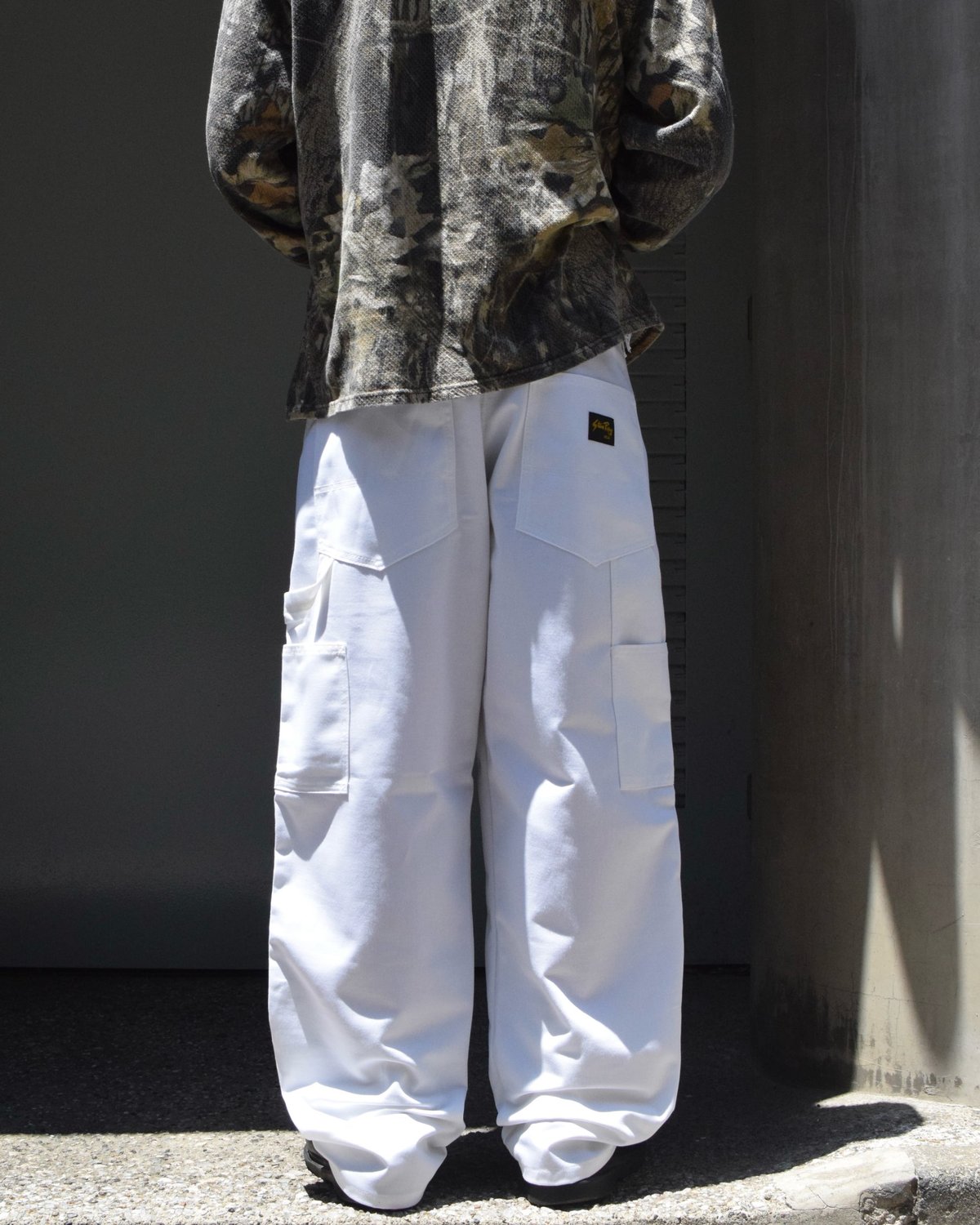 Stan Ray ワークパンツ ホワイト ワイドパンツ メンズ メンズ 大きい