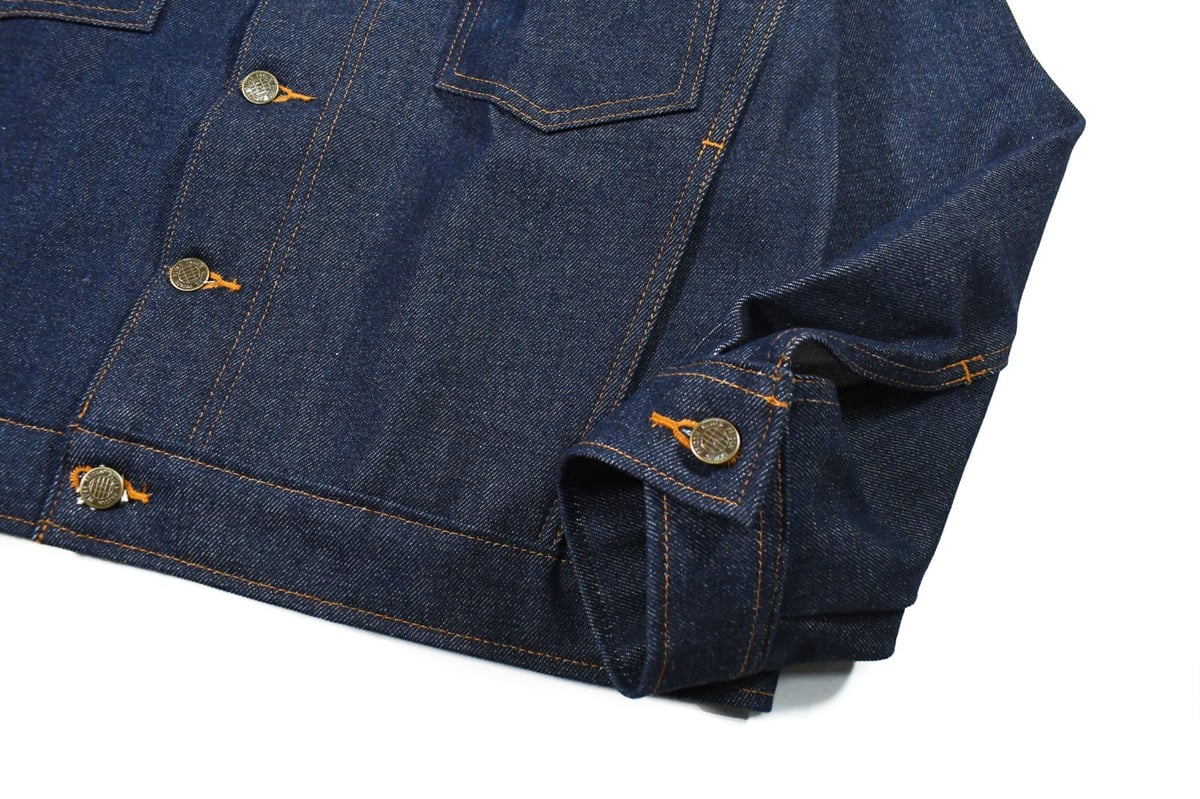 Prison Blues 660 RINSED WESTERN JACKET S PRISON BLUES デニムジャケット