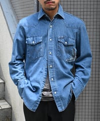 Customized Wrangler Denim Western Shirt - 2