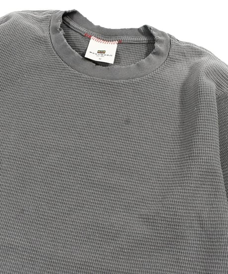 MOOJI MOOJI US Waffle Thermal Shirt Aged Taupe Grey