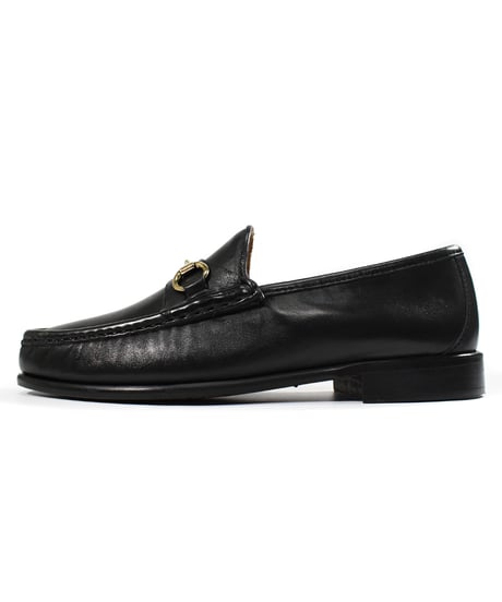 D.Lepori Bit Loafer Black Smooth
