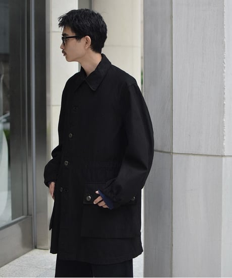 Swedish Military M-59 Field Jacket Black Over Dye