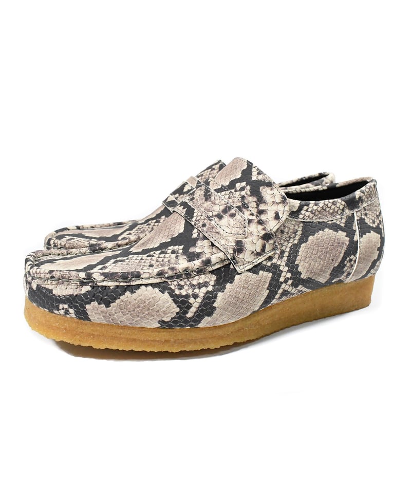 Clark’s /wallabee Grey croco クラークス　ワラビー Clark's /wallabee Grey croco クラークス ワラビー Clarks