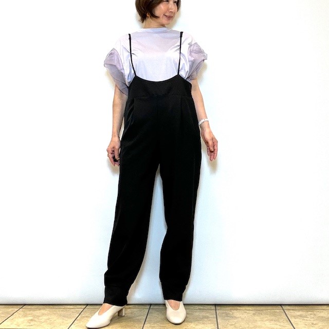 maaaaa.☆ 美品☆ THE RERACS ベアトップ　サロペット 楽天市場】【半額クーポン対象】ベアトップ サロペット ワイド