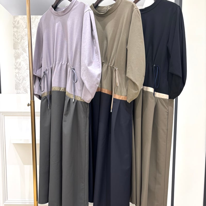 Lallia mu／ラリアムー】トリコロールカットソードレス | Aimant-エマン