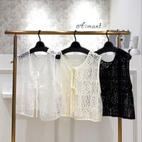【C’est moijeu／セモワージュ】２WAYレースベスト