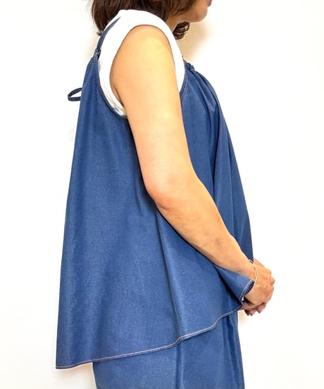 【Mia Asterism／ミーアアステリズム】ダンガリーキャミソール