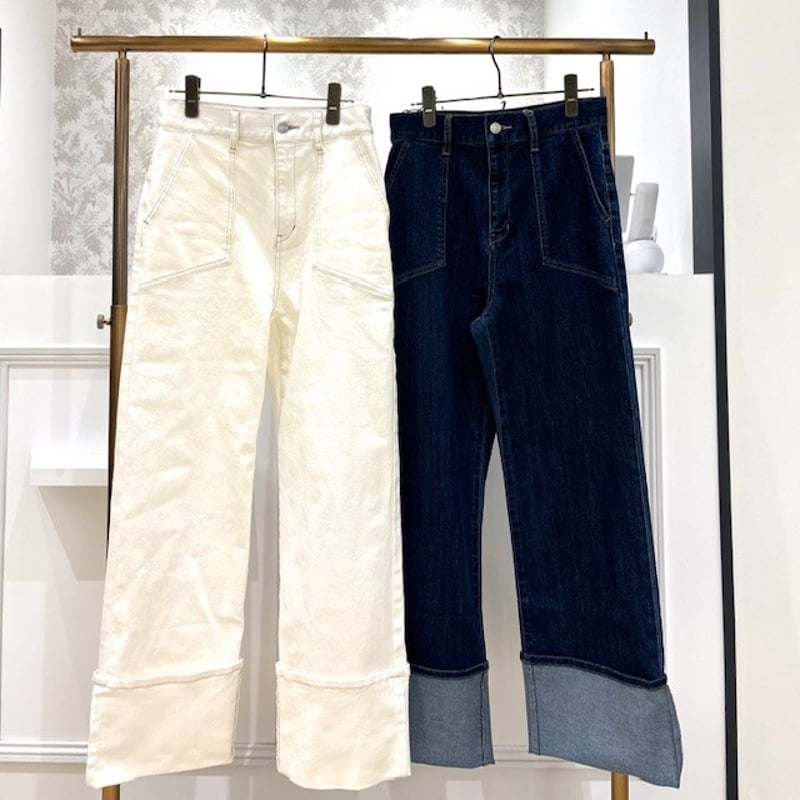 ayari トゥモローランド マカフィー ロールアップ デニム ロールアップ