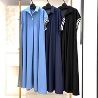 【C'EST MOIJEU／セモワージュ】バックラインシャツデニムワンピース