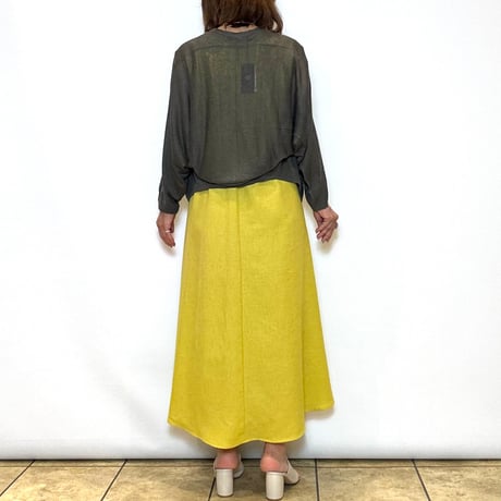 【BRAHMIN／ブラーミン】リネンニットボレロカーディガン
