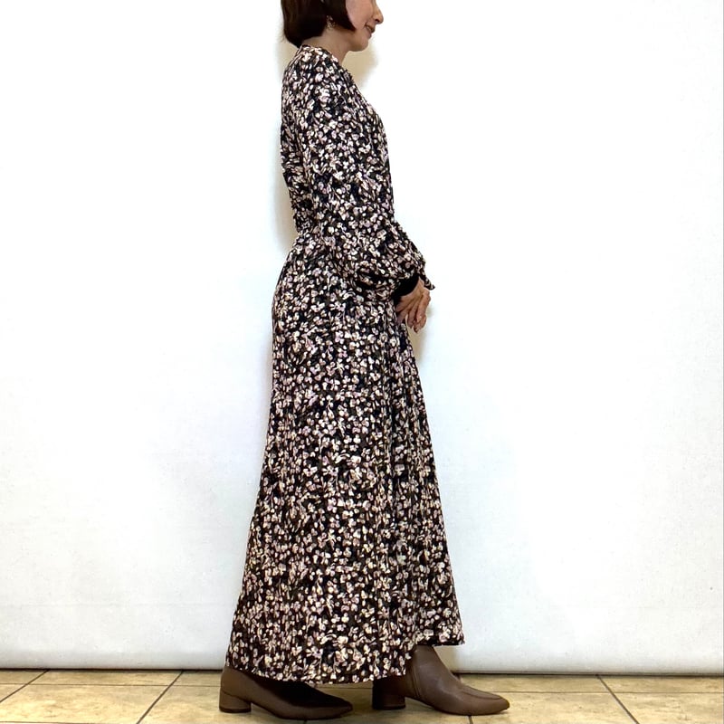 verybrain 花柄ワンピース chocol raffine robe - 花柄前開きワンピースの通販 by くろ's
