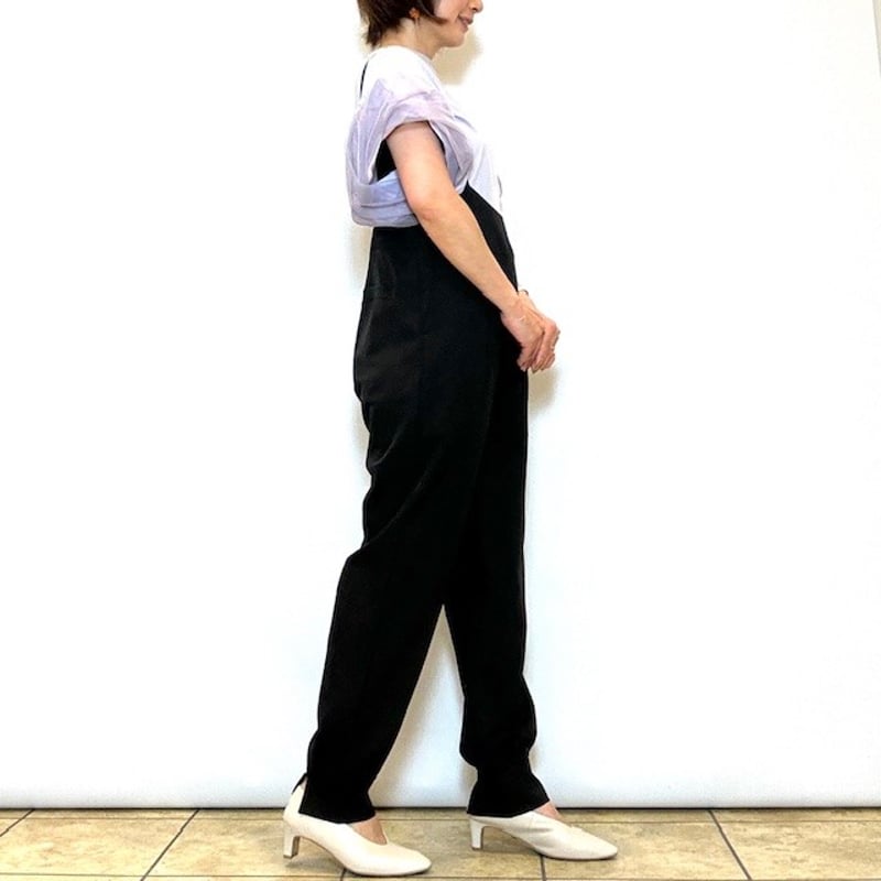 BEATRICE／ベアトリス】細ストラップサロペット | Aimant-エマン