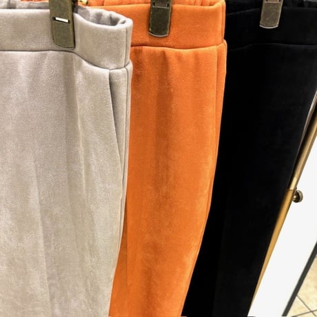 【Brahmin／ブラーミン】ダンボールスエードパンツ