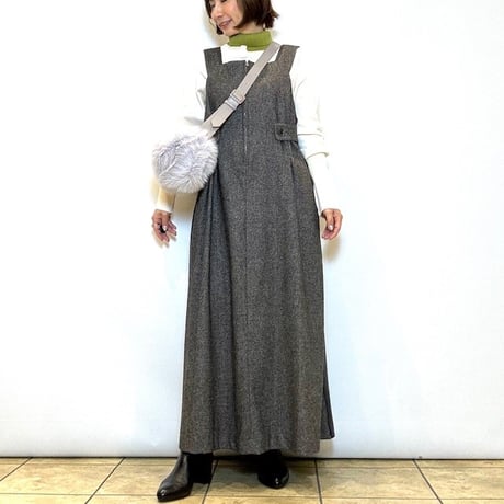 【atelier brugge／アトリエブルージュ】エコファースクエアバッグ