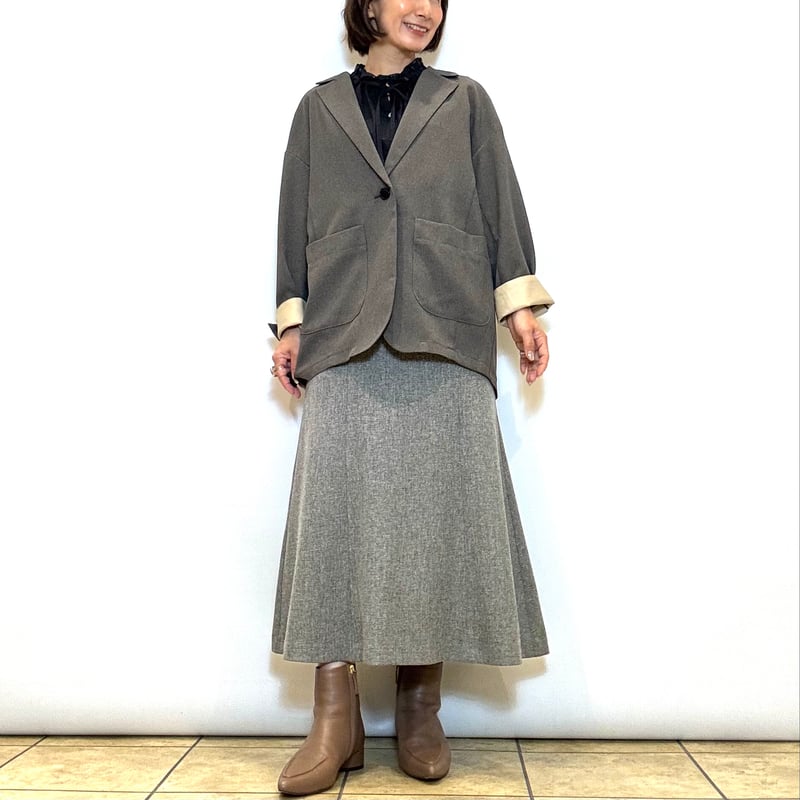 trois／トロワ】コクーンテーラードジャケット | Aimant-エマン