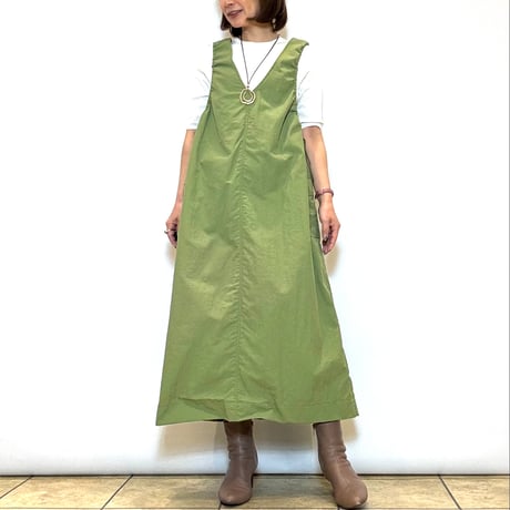 【ATELIER  SIX／アトリエシックス】ジャンパースカート&ニットツインセット