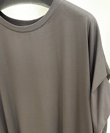 【maturita／マチュリタ】タックスリーブコクーンカットソーワンピース