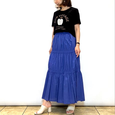 【Le MARAIS ／ル マレ】アップルスパンコールロゴTシャツ