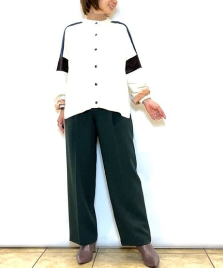 【PASSIONE／パシオーネ】マリンワイドパンツ