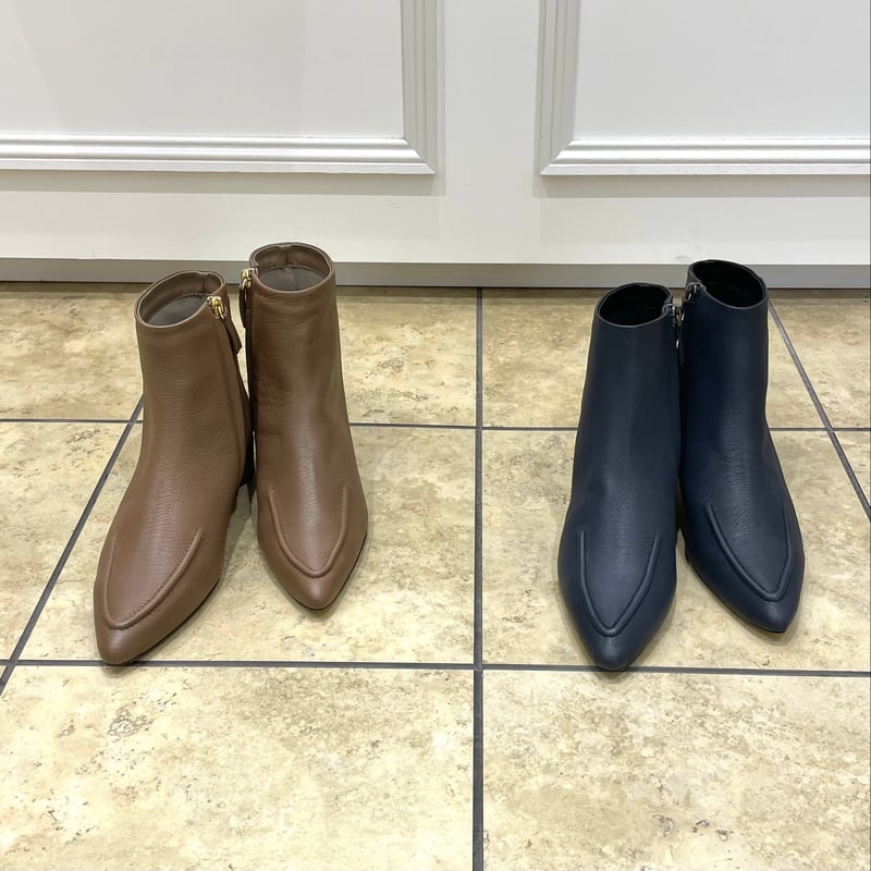 ATELIER BRUGGE アトリエブルージュ 本革 ショートブーツ 新品箱付 ATELIER BRUGGE/アトリエブルージュ スエードレザー ショート